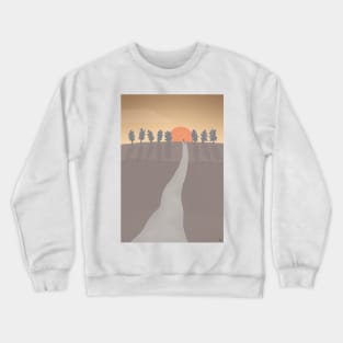 Road to the sunset Crewneck Sweatshirt